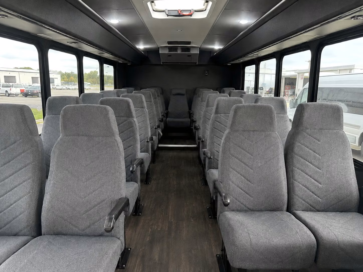 18 passenger minibus inside