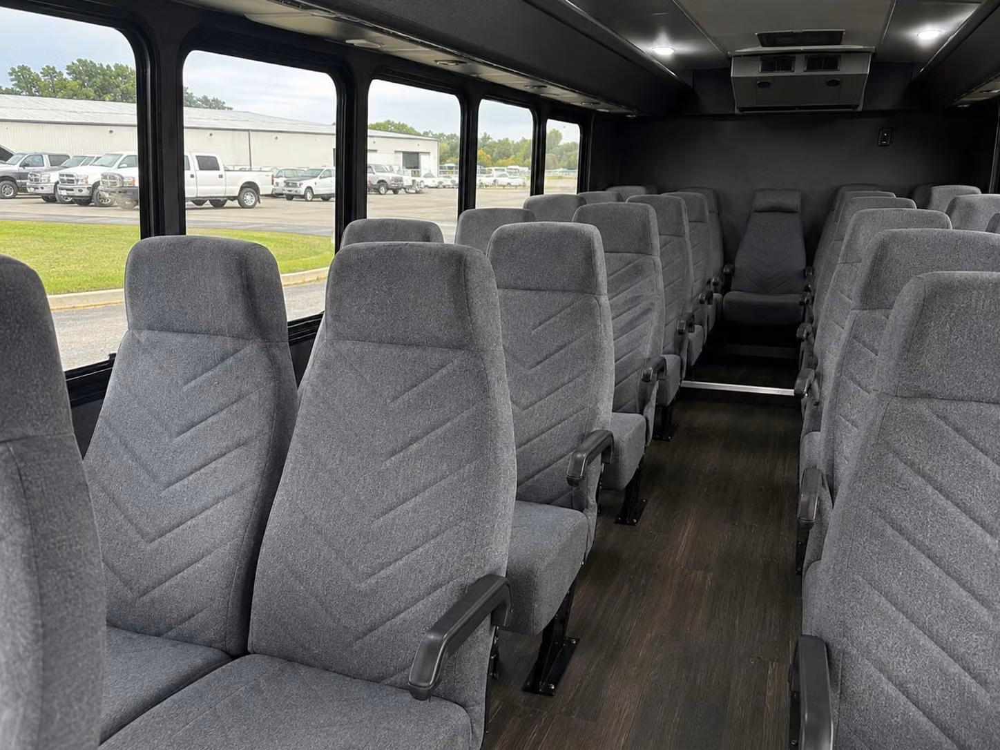 20 passenger minibus inside