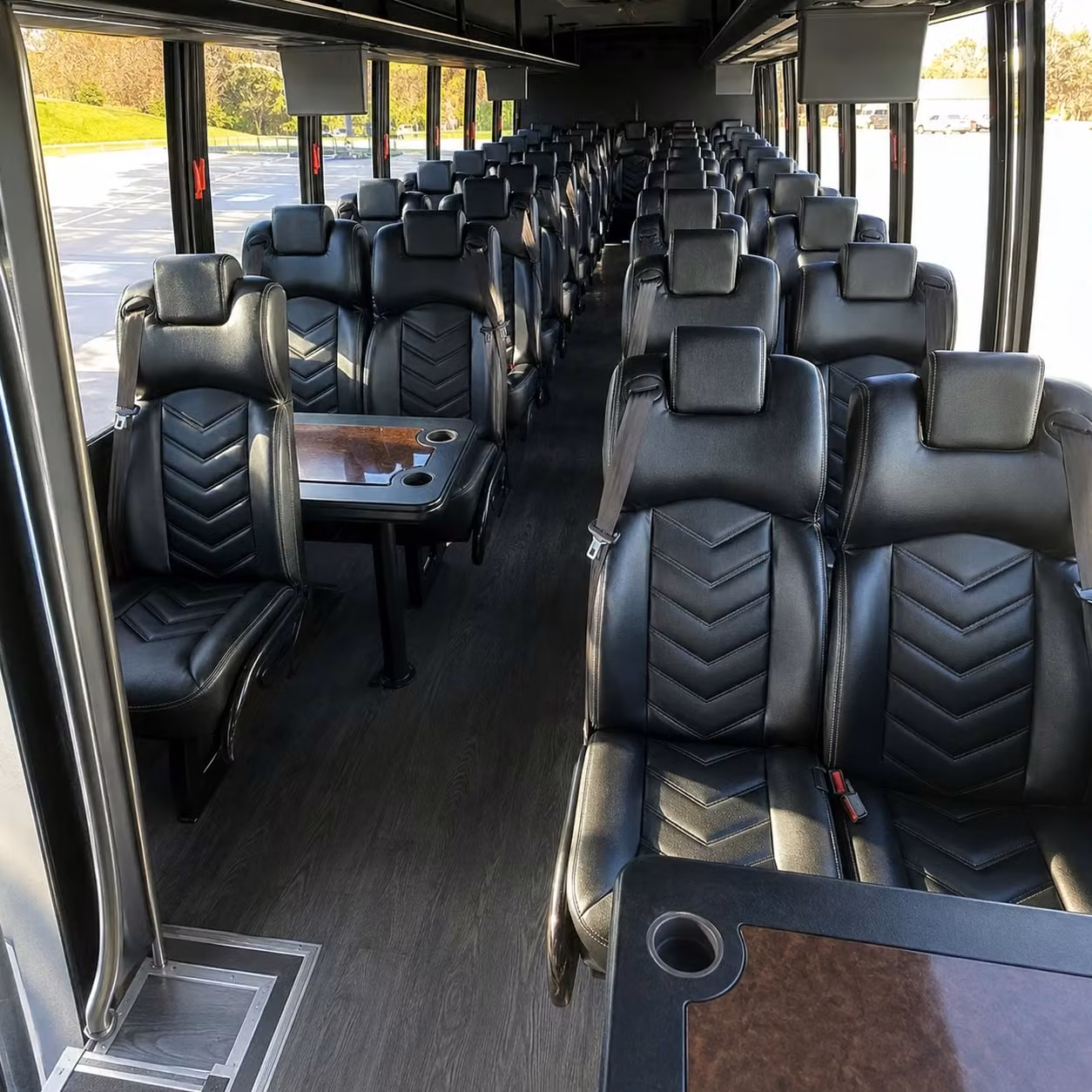 35 passenger minibus interior