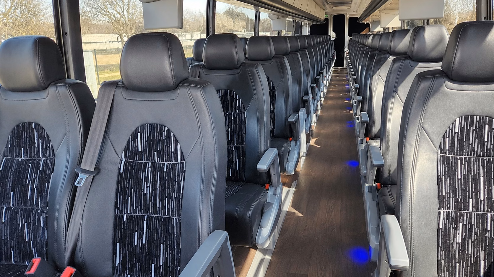 jurupa valley charter bus rental inside