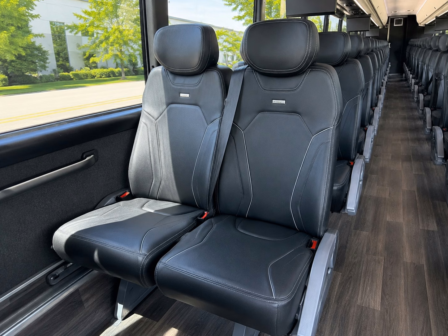 jurupa valley charter bus rental interior