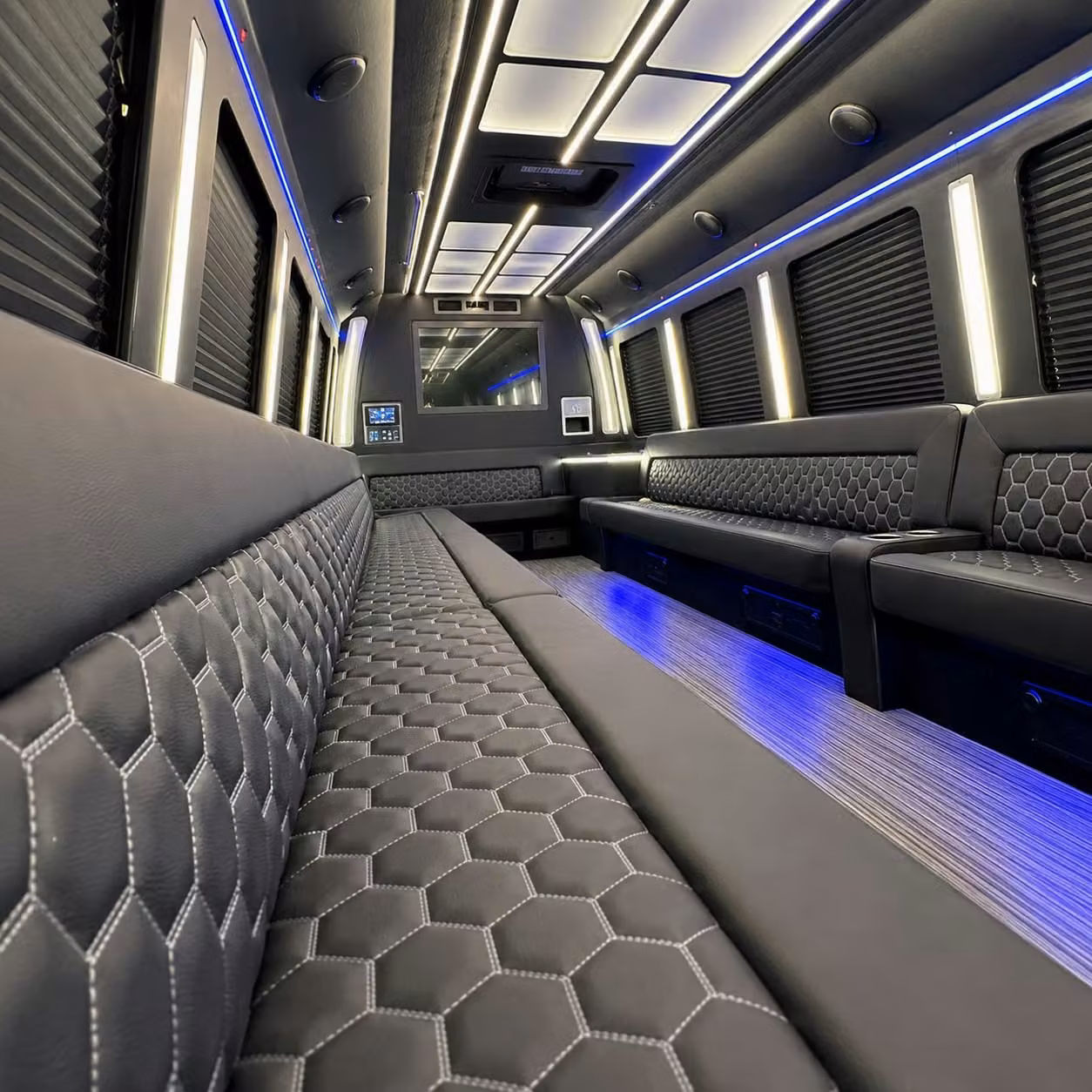 party bus interior